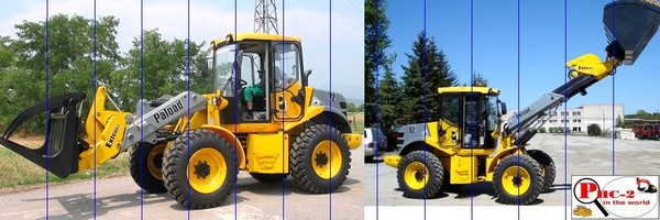 PALAZZANI:  chargeuses télescopiques.
