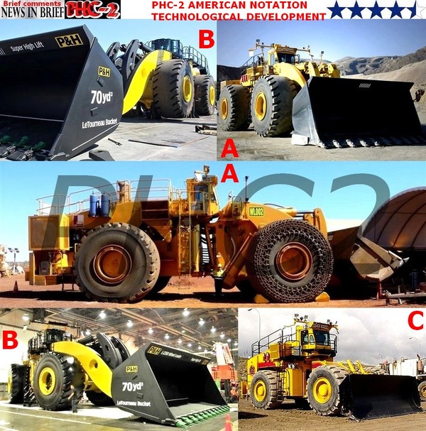 LETOURNEAU L-2350: 271 tonnes !. - le tourneau 2350